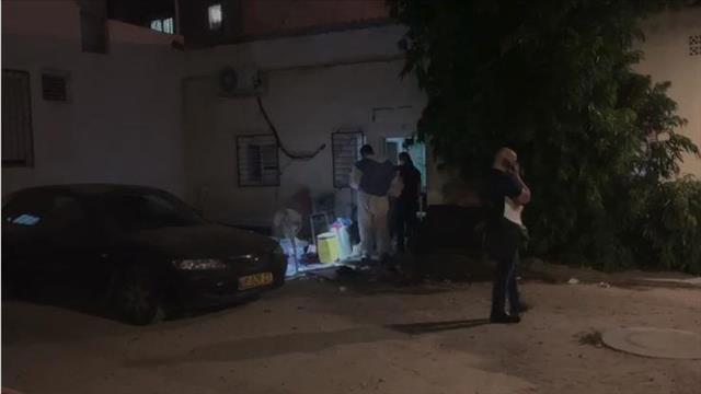 זירת הרצח בתל אביב