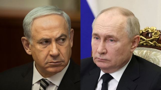 ולדימיר פוטין, בנימין נתניהו, ארכיון