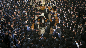 הלוויה הלווייה הרב גרשון אדלשטיין ישיבת פוניבז' בני ברק 30.05.23 F230530YS101