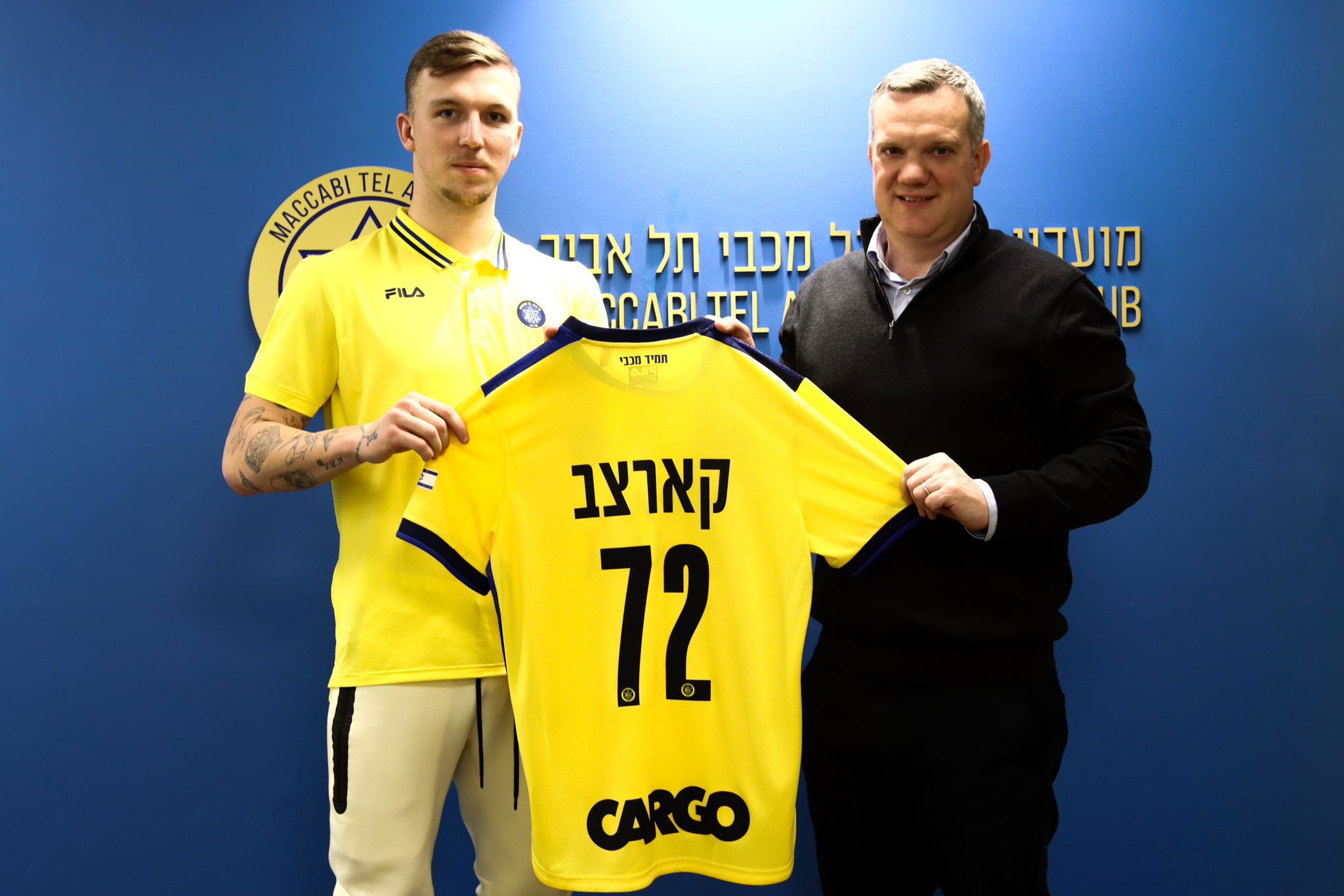 עדן קארצב חתם במכבי תל אביב