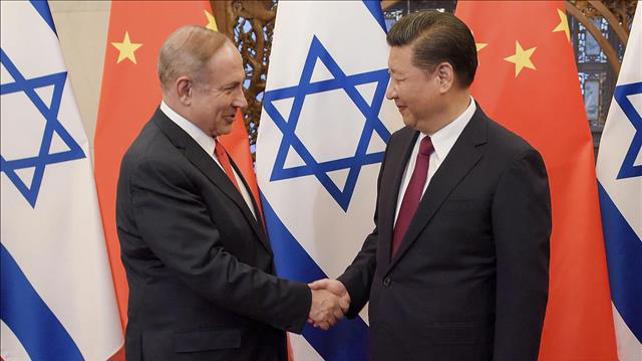 נשיא סין שי ג'ינפינג, ראש הממשלה בנימין נתניהו, בבייג'ינג, 21.03.17