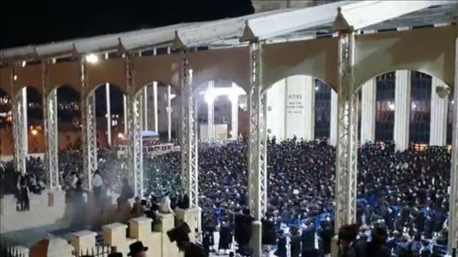 חתונה בחסידות בעלזא, 05.08.20