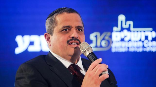 המפכ"ל לשעבר רוני אלשיך בכנס "בשבע"