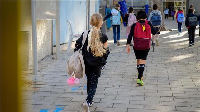 תלמידים חוזרים ללימודים בתל אביב, 11.02