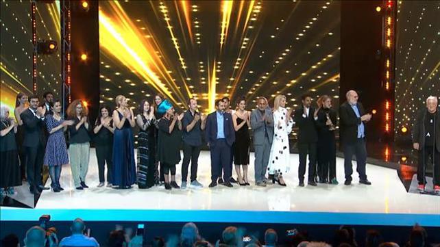 צוות הסרט "ימים נוראים", פרסי אופיר 22.09.19