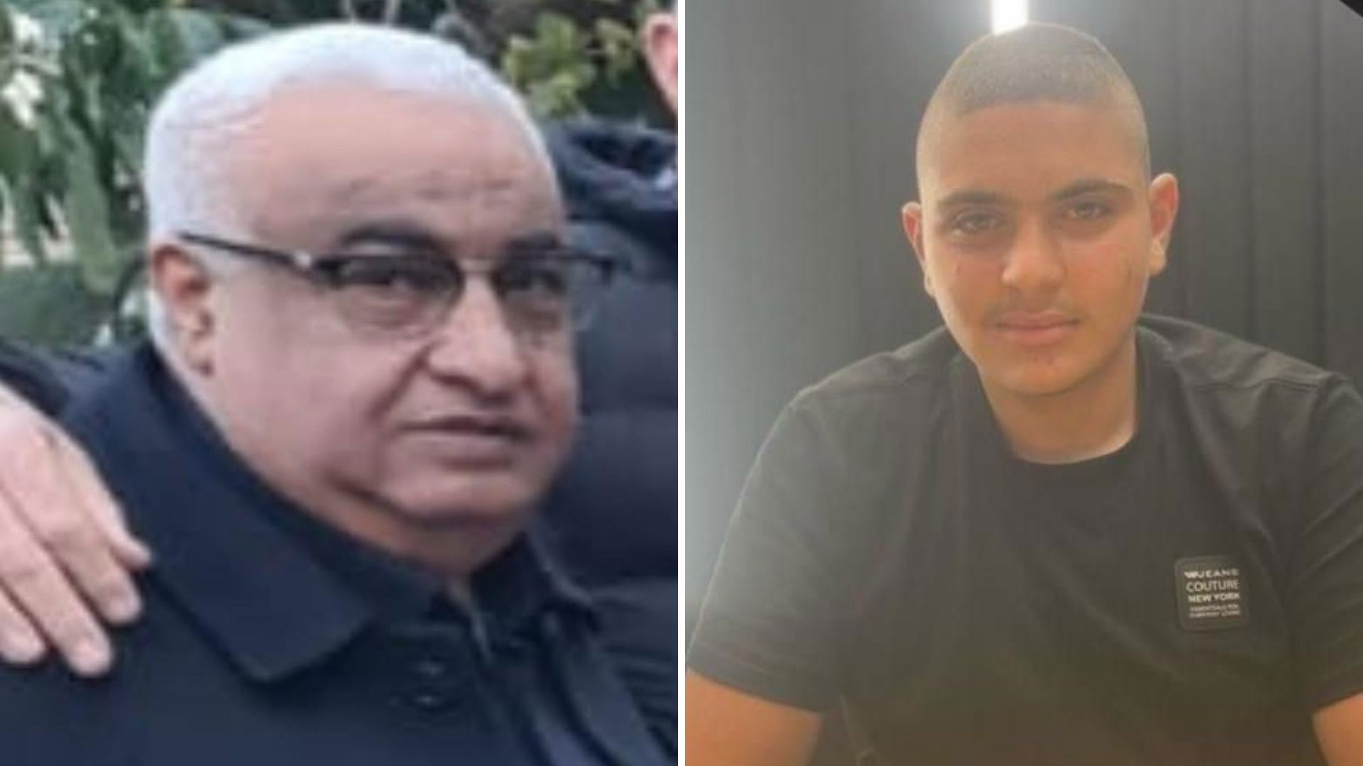 אמיר אבו אל היגא ועורך דין ג'מאל ח'יר תושב אבו סנאן