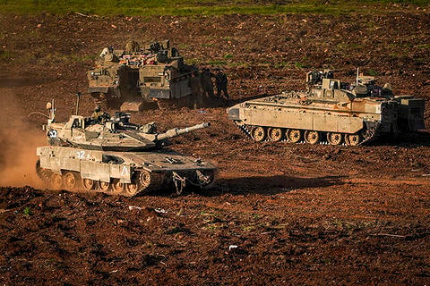 טנקים בגבול הצפון, 12 במרץ 2026