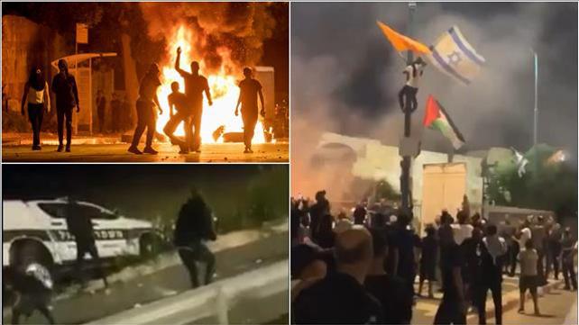 הפגנות, ערבים, רמלה, לוד, עילוט, ספליט