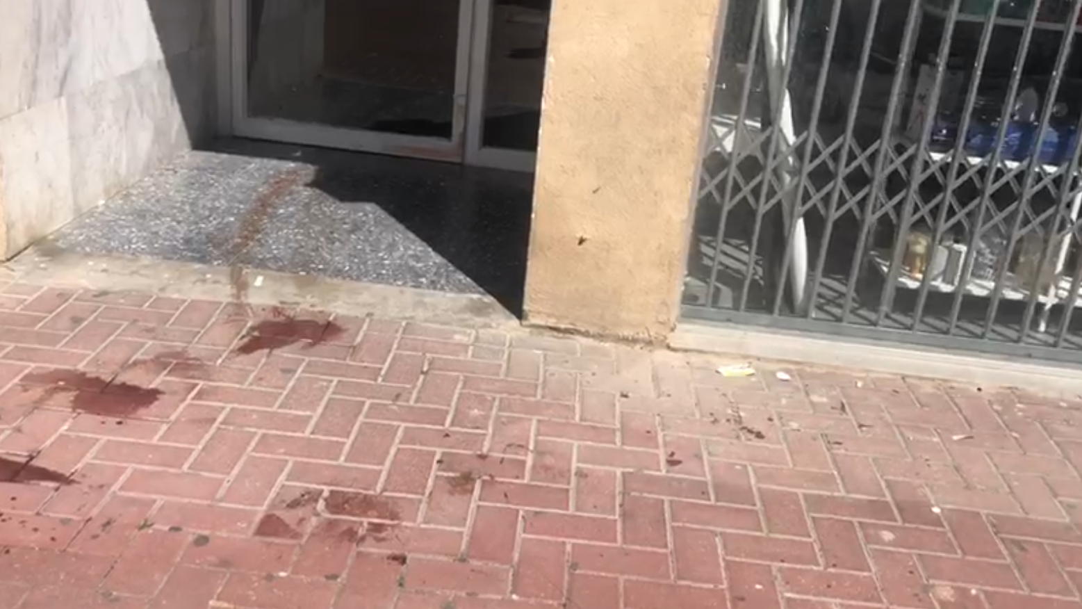 זירת הרצח ברחובות
