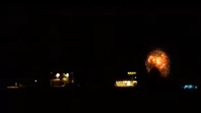 תיעוד מתקיפת צה"ל ברצועה