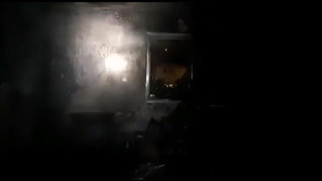 השריפה בבניין מגורים בראש העין