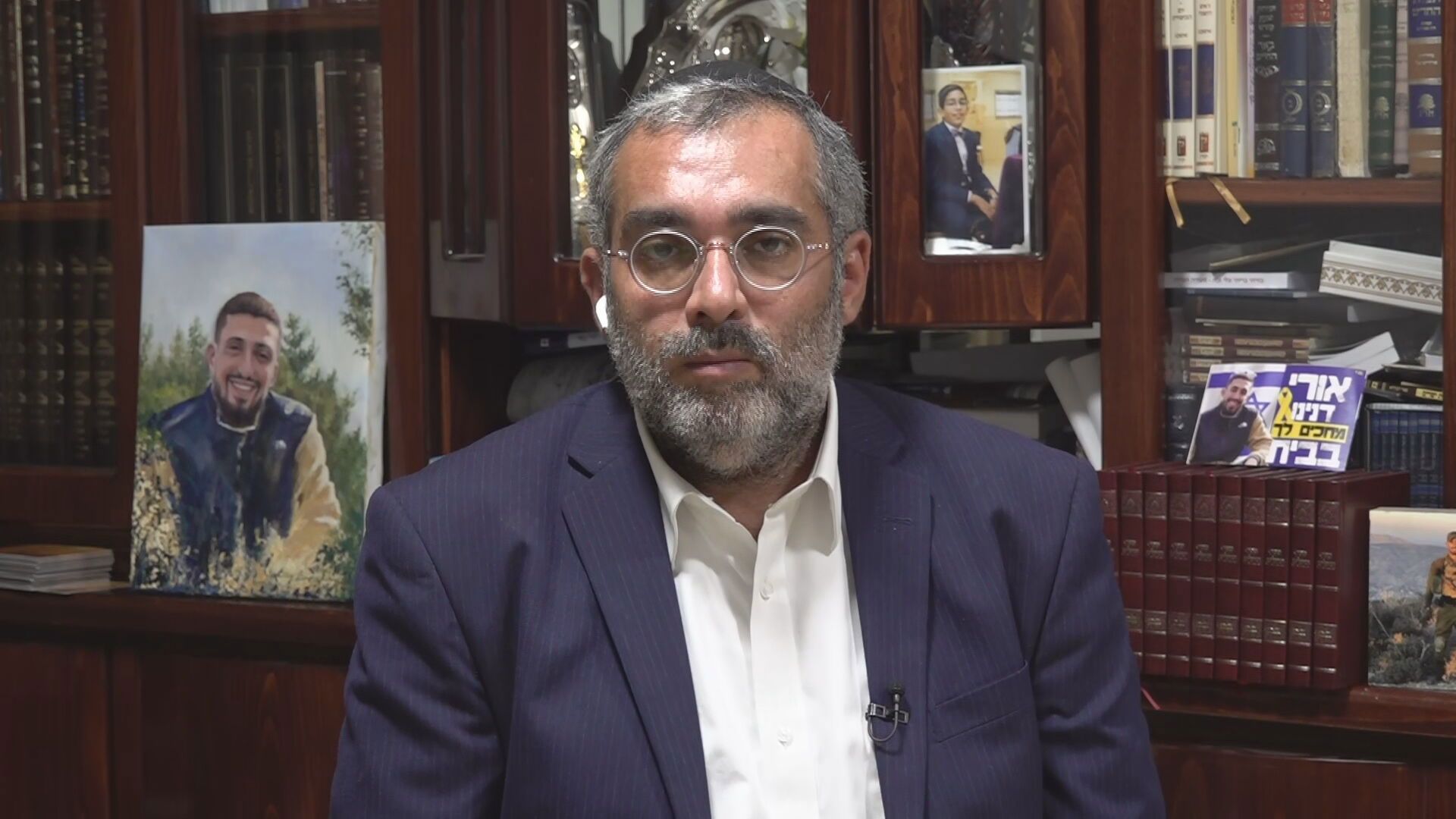 אלחנן דנינו בריאיון בתוכנית "חדשות הערב", היום