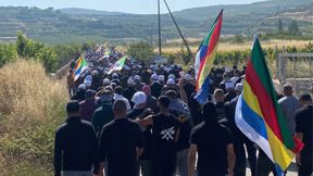 מחאת הדרוזים נגד הקמת טורבינות בשטחם בגליל 21.06.23