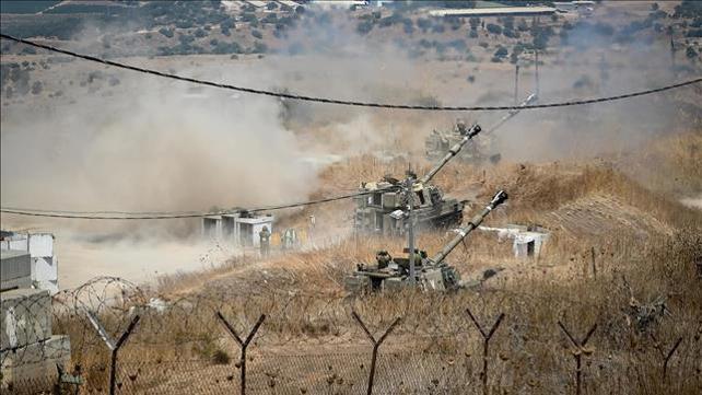צה"ל, ירי, ארטילרי, פגזים, תותחים, תותחנים