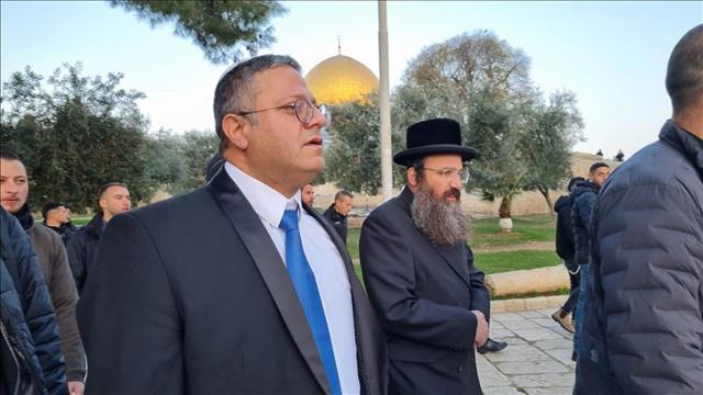 איתמר בן גביר בהר הבית 3.1.23
