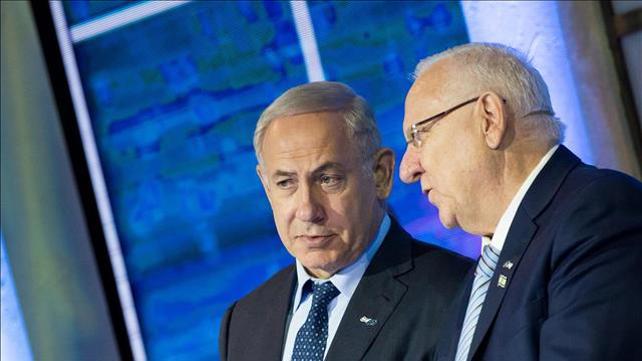 בנימין נתניהו וראובן ריבלין 