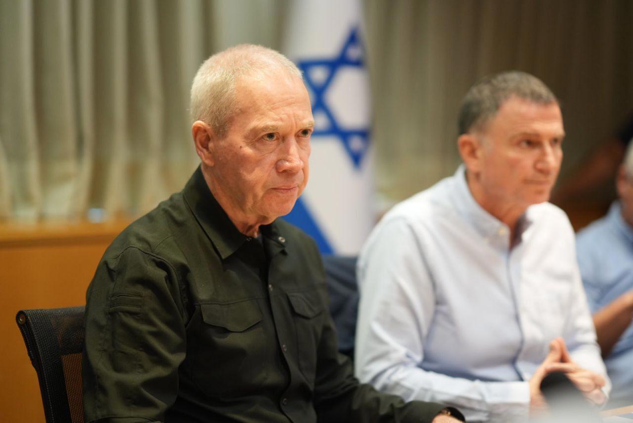שר הביטחון יואב גלנט