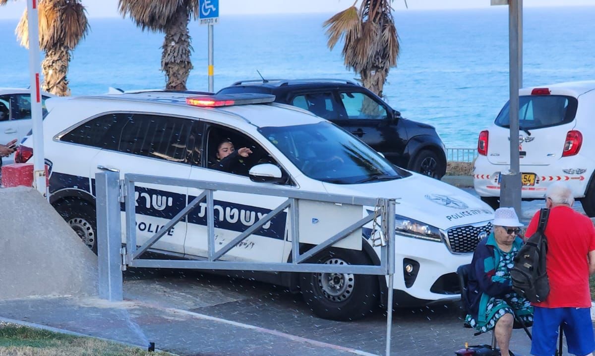 זירת הירי בחוף הסלע בבת ים 16.06.23