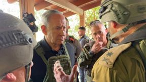 נתניהו בסיור בעוטף עזה בזמן המלחמה 14.10.23