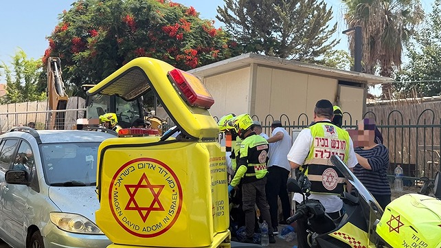 זירת האירוע בלוד