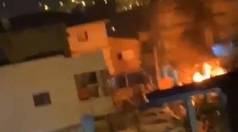 חילופי ירי ושריפת בתים ברמלה, אין נפגעים