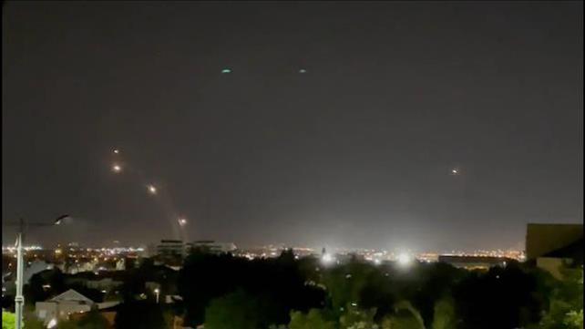 יירוטים בשמי שוהם, ליד נתב"ג. 11.5.21