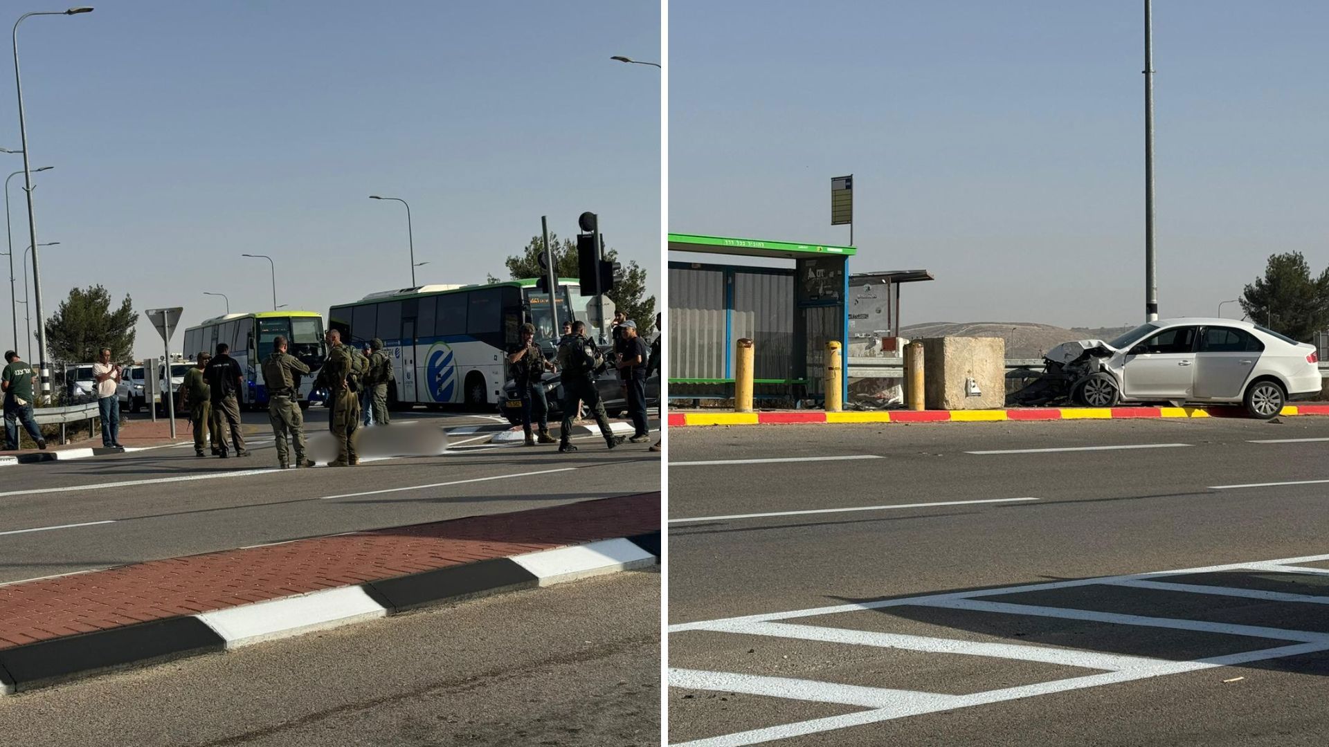 הזירה סמוך ליישוב שילה