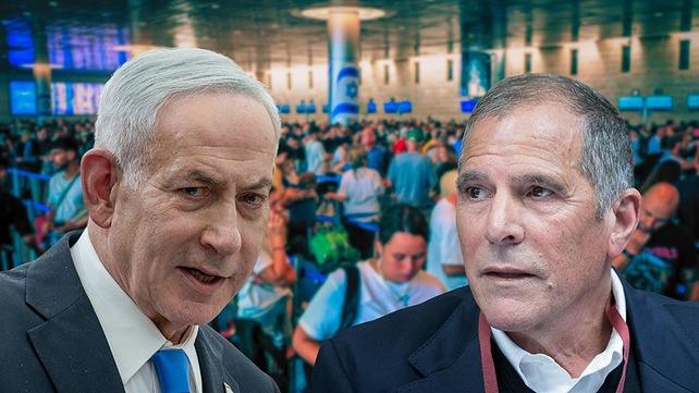 רה"מ נתניהו ויו"ר ועד רשות שדות התעופה עידן