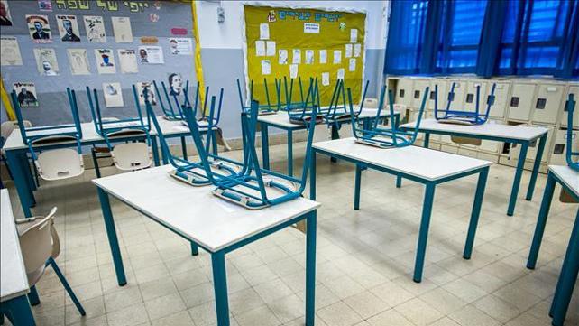 כיתה ריקה, שביתה, בית ספר