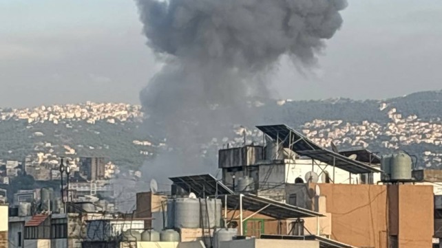 תקיפת חיל האוויר בדאחייה בביירות