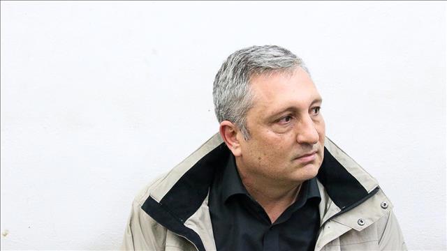 ניר חפץ בדיון להארכת מעצרו בתיק 4000, בית משפט השלום בתל אביב, פברואר 2018