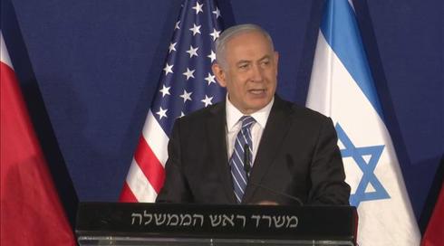 נתניהו בהצהרה עם שר החוץ הבחרייני ופומפאו: "בונים גשר לשלום שרבים נוספים יעברו בו בעתיד"
