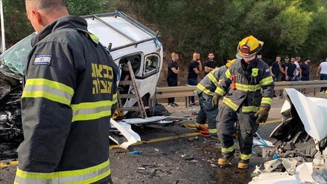 תאונה ליד קיבוץ חנתון 14.9.2019