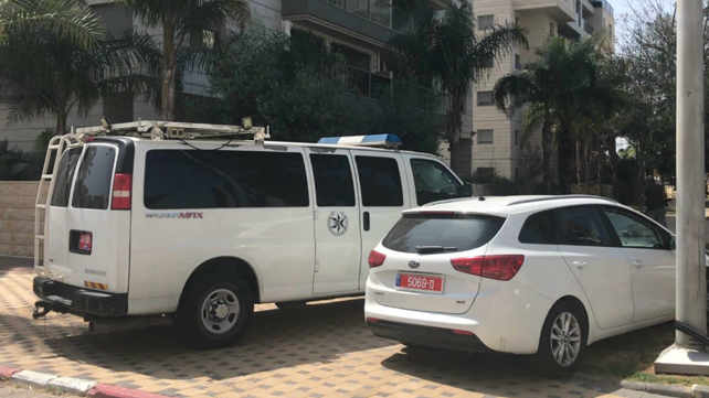 זירת האירוע בקריית מוצקין