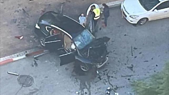 פיצוץ הרכב ברחובות