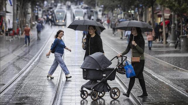 גשם בירושלים, 31.10.21