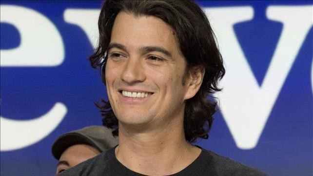 מייסד WeWork אדם נוימן, ינואר 2018