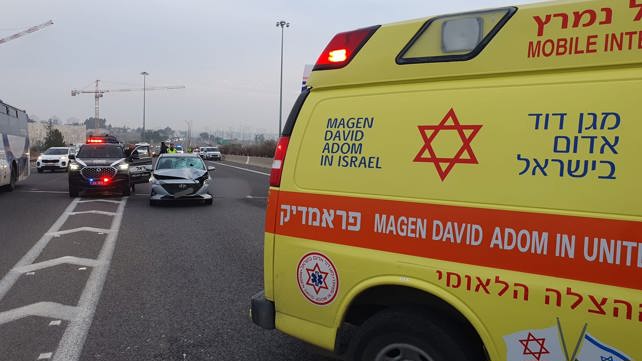 זירת התאונה ברמלוד