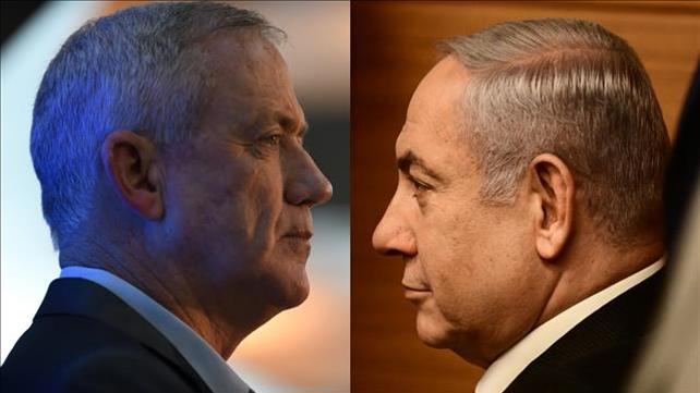 בנימין נתניהו, בני גנץ