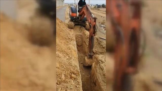 חפירת שב"ס בכלא אשל ליד באר שבע
