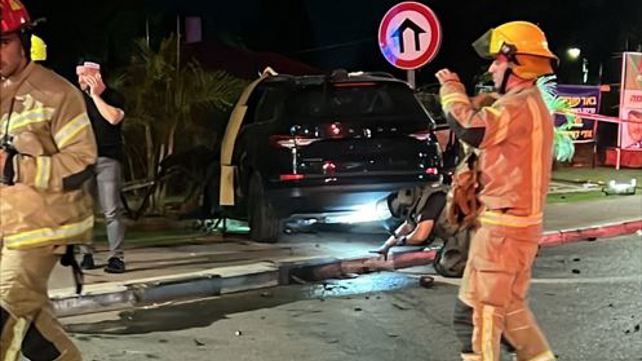 זירת הפיצוץ והירי בקריית מלאכי