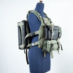 Design Emergency. Vest with dedicated drone pouch