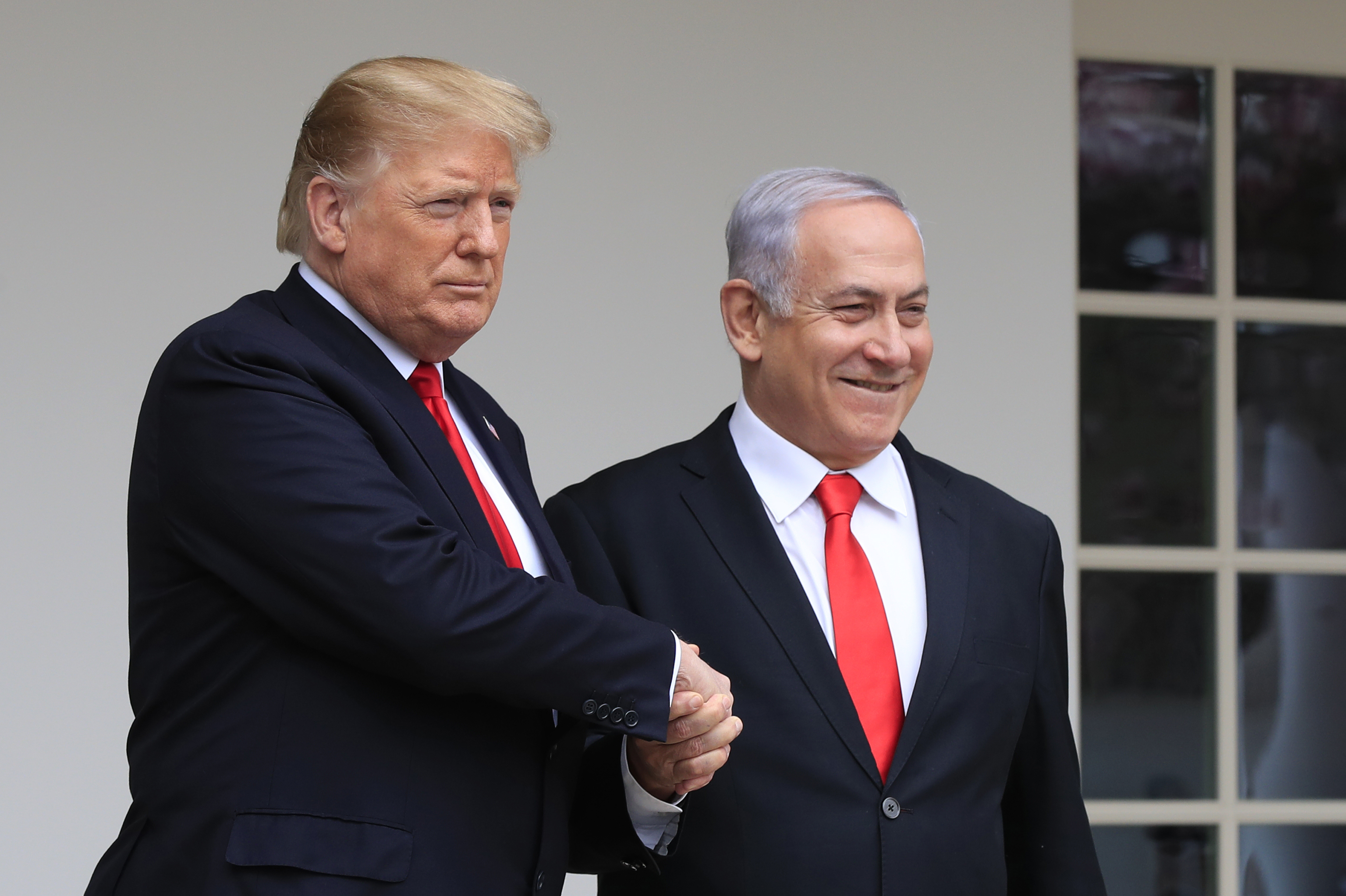 בנימין נתניהו ודונלד טראמפ