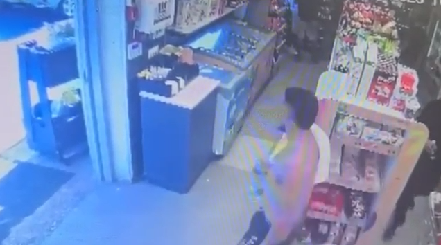 תיעוד של הנעדר אלדר דיין בתחנת דלק