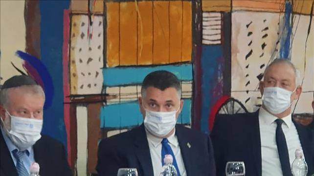 סער בטקס כניסתו לתפקיד שר המשפטים