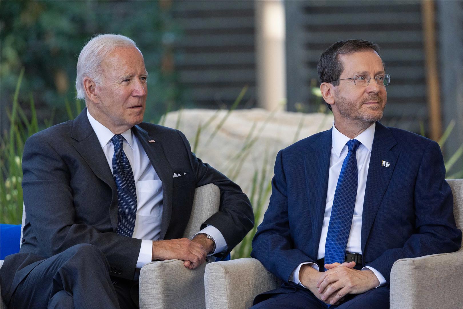 יצחק הרצוג, ג'ו ביידן 
