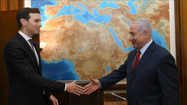 בנימין נתניהו נפגש עם ג'ארד קושנר