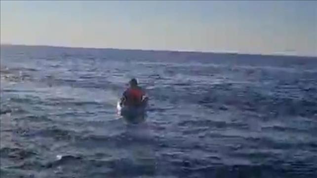 תושב הקריות שחצה בקיאק את הגבול ללבנון
