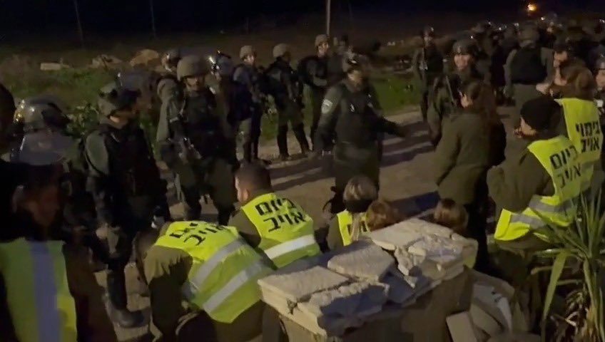 תרגיל צה"ל ביום אויב הווסטים שלבשו חיילים מתנחלים