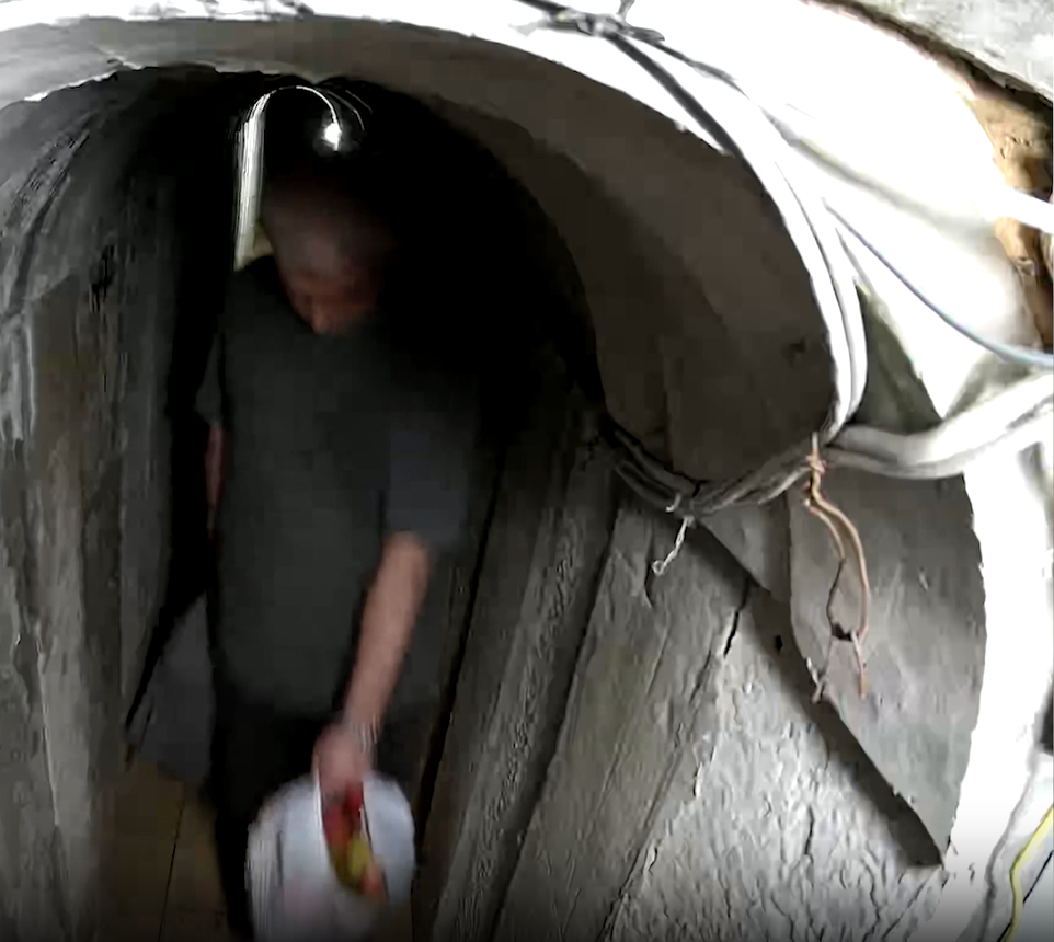 תיעוד של יחיא סינוואר, 6 באוקטובר 2023